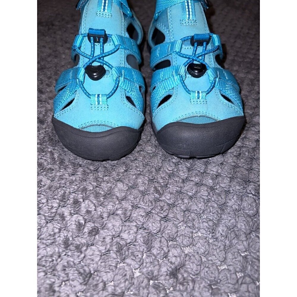 KEEN Seacamp II CNX Size 4 Water Sandals Shoes Outdoor Hiking 1012555 Baltic - Picture 2 of 11